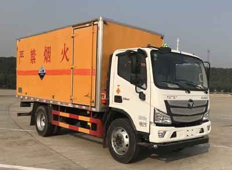 國(guó)六福田歐馬可腐蝕性物品廂式運(yùn)輸車圖片 國(guó)六福田歐馬可腐蝕性物品廂式運(yùn)輸車圖片