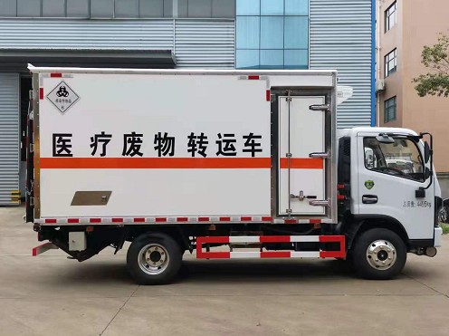 國六東風藍牌醫(yī)療廢物轉運車圖片 國六東風藍牌醫(yī)療廢物轉運車圖片