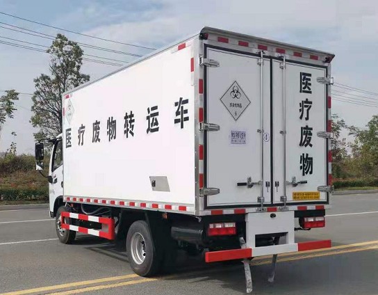 國六東風藍牌醫(yī)療廢物轉運車圖片 國六東風藍牌醫(yī)療廢物轉運車圖片