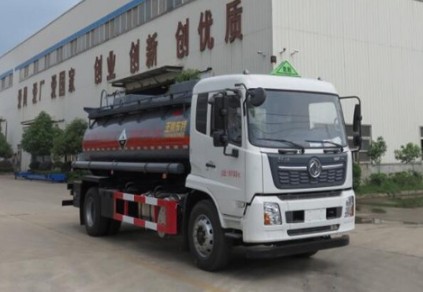 國六東風天錦腐蝕性物品罐式運輸車圖片 國六東風天錦腐蝕性物品罐式運輸車圖片