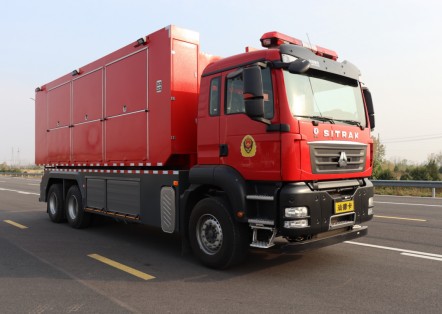 拉消防機(jī)器人的消防車_消防器材運(yùn)輸車_博利牌BLT5210TXFZX80/JY-S6型自裝卸式消防車 拉消防機(jī)器人的消防車_消防器材運(yùn)輸車_博利牌BLT5210TXFZX80/JY-S6型自裝卸式消防車